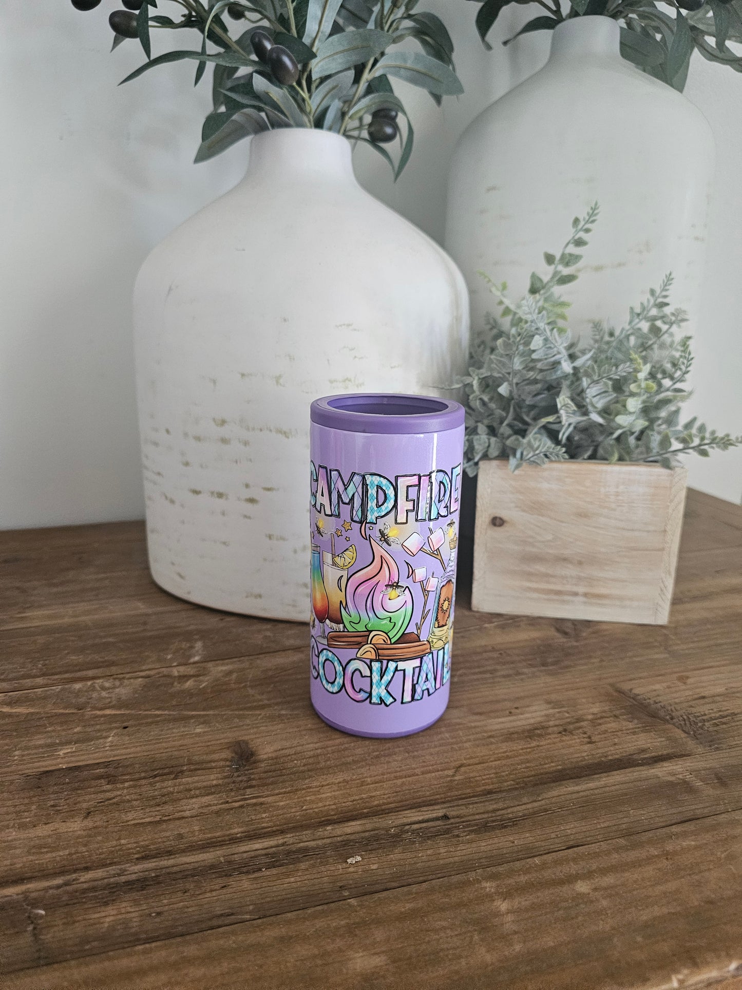 Campfire cocktail