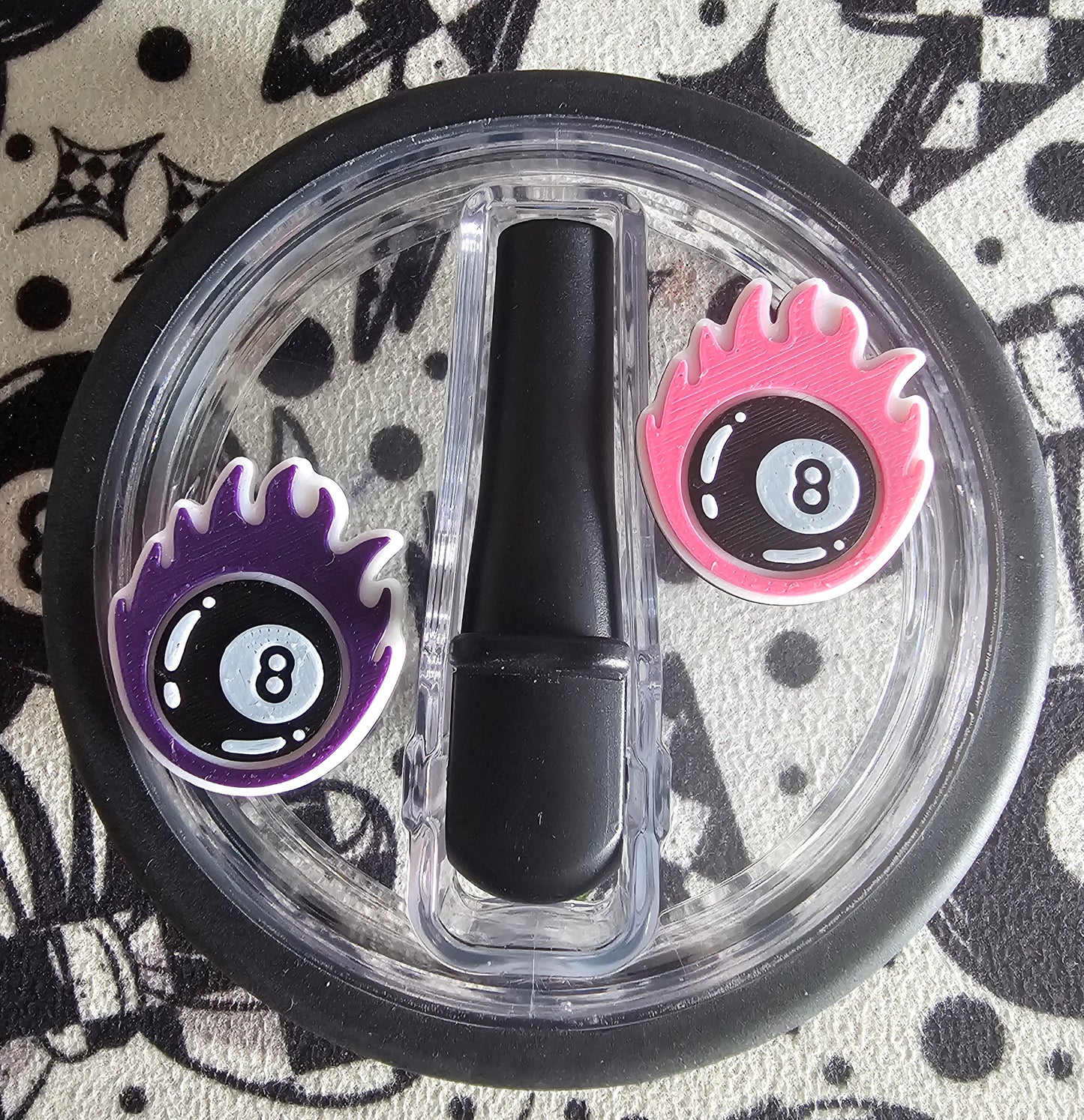 Flame 8 ball